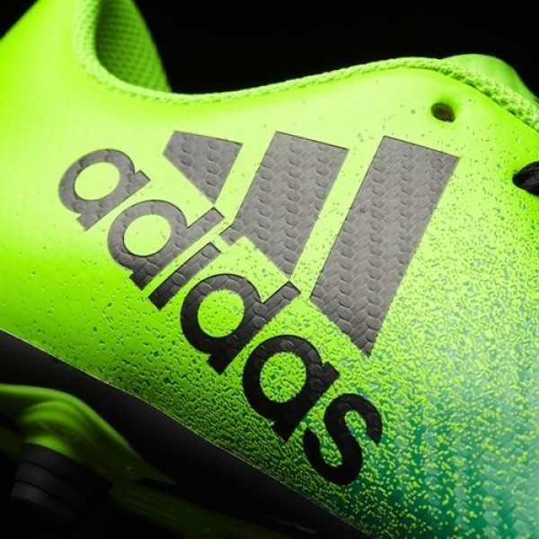 Adidas X 16.4 Multi-Surfaces Homme Solar Green/Core Black/Core Green Football Chaussures NO: BB5939
