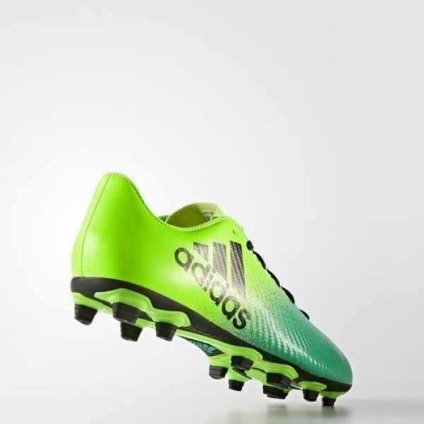 Adidas X 16.4 Multi-Surfaces Homme Solar Green/Core Black/Core Green Football Chaussures NO: BB5939