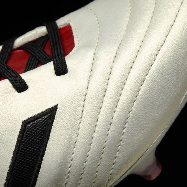 Adidas Copa 17.1 Champagne Terrain Souple Homme Off White/Core Black/Red Football Chaussures NO: BY2513