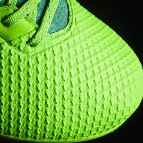 Adidas Ace 17.3 Primemesh Terrain Souple Femme Solar Green/Core Black/Core Green Football Chaussures NO: BB1016