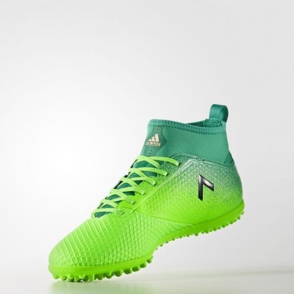 Adidas Ace 17.3 Primemesh Turf Homme Solar Green/Core Black/Core Green Football Chaussures NO: BB5972
