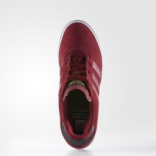 Adidas Busenitz Vulc Adv Homme Collegiate Burgundy/Core Black/Footwear White Originals Chaussures NO: BB8444