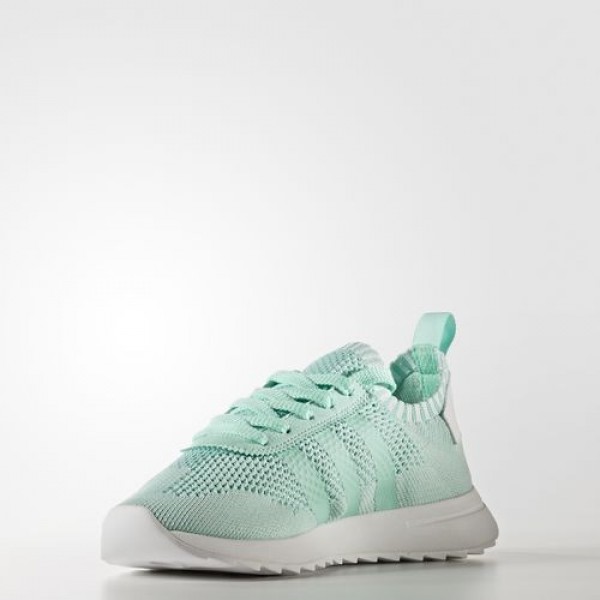 Adidas Flb Primeknit Femme Easy Green/Footwear White Originals Chaussures NO: BY2793
