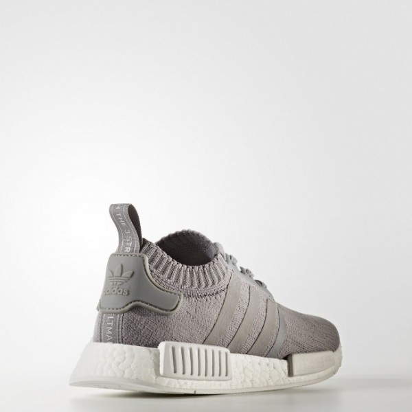 Femmes Originals Chaussure NMD_R1 Primeknit Couleur Grey Three /Grey Three /Footwear White (BY8762)