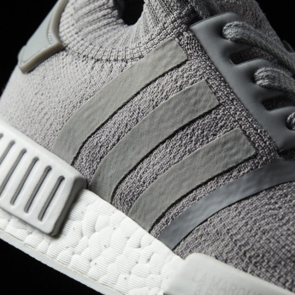 Femmes Originals Chaussure NMD_R1 Primeknit Couleur Grey Three /Grey Three /Footwear White (BY8762)