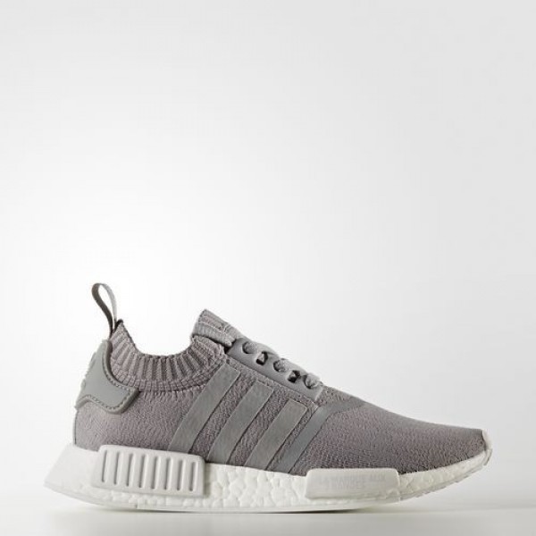 Femmes Originals Chaussure NMD_R1 Primeknit Couleur Grey Three /Grey Three /Footwear White (BY8762)