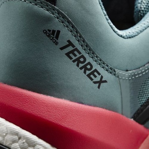 Adidas Terrex Skychaser Gtx Femme Vapour Steel/Core Black/Tactile Green Chaussures NO: BB0944