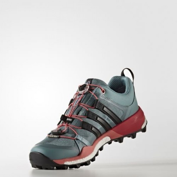 Adidas Terrex Skychaser Gtx Femme Vapour Steel/Core Black/Tactile Green Chaussures NO: BB0944
