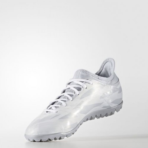 Adidas X 16.3 Turf Homme Footwear White/Clear Grey Football Chaussures NO: BB5874