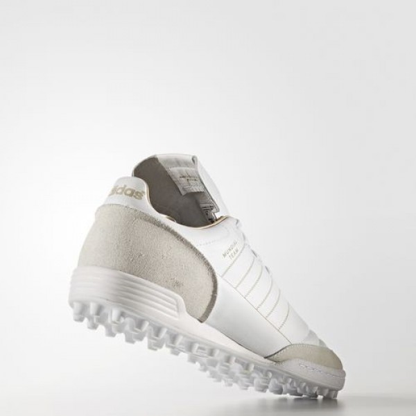 Adidas Mundial Team Modern Craft Homme Footwear White/Gold Metallic Football Chaussures NO: BA7623