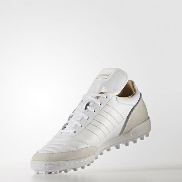 Adidas Mundial Team Modern Craft Homme Footwear White/Gold Metallic Football Chaussures NO: BA7623