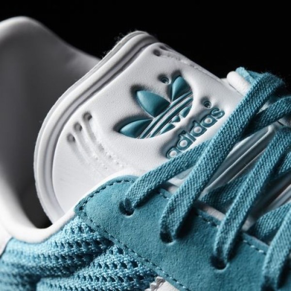 Adidas Gazelle Femme Energy Blue/Footwear White Originals Chaussures NO: BB2761