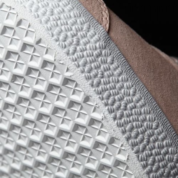 Adidas Gazelle Homme Vapour Pink/White/Gold Metallic Originals Chaussures NO: BB5472