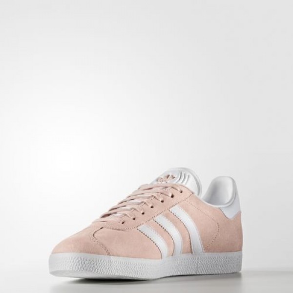 Adidas Gazelle Homme Vapour Pink/White/Gold Metallic Originals Chaussures NO: BB5472
