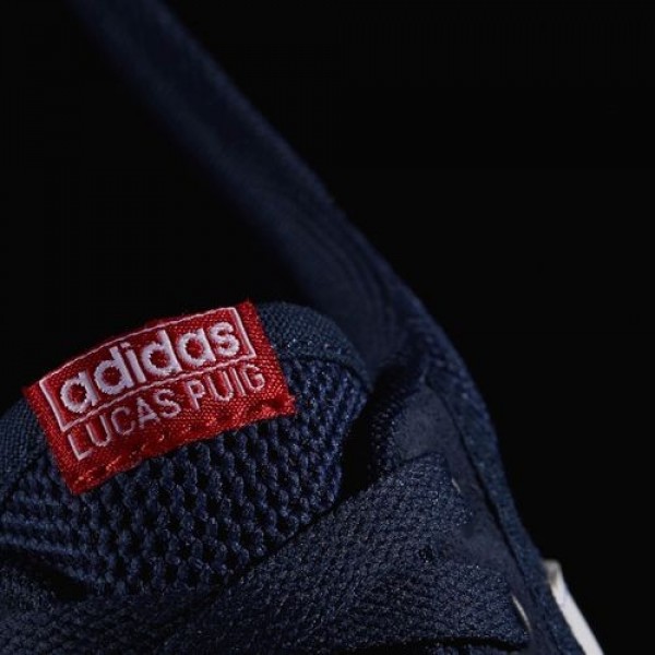 Adidas Lucas Premiere Adv Homme Collegiate Navy/Footwear White/Scarlet Originals Chaussures NO: BB8541