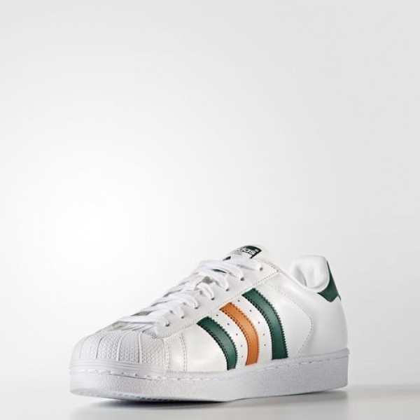 Adidas Superstar Homme Footwear White/Collegiate Green/Tactile Orange Originals Chaussures NO: BB2247