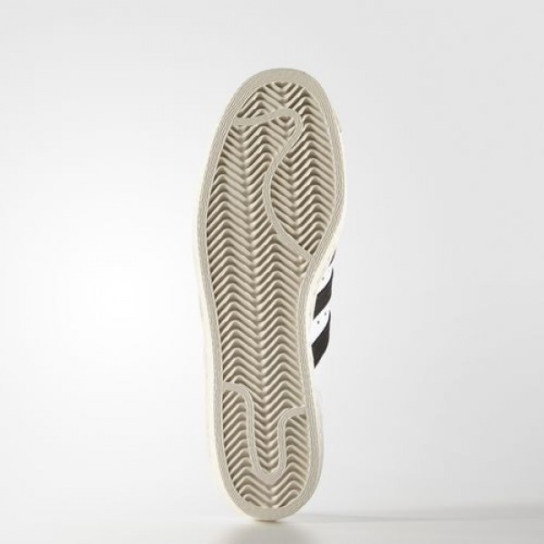 Adidas Superstar 80S Homme White/Core Black/Chalk White Originals Chaussures NO: G61070