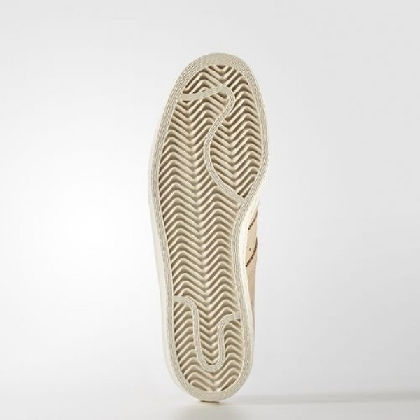 Adidas Superstar 80S Femme Pale Nude/Off White Originals Chaussures NO: BA7604