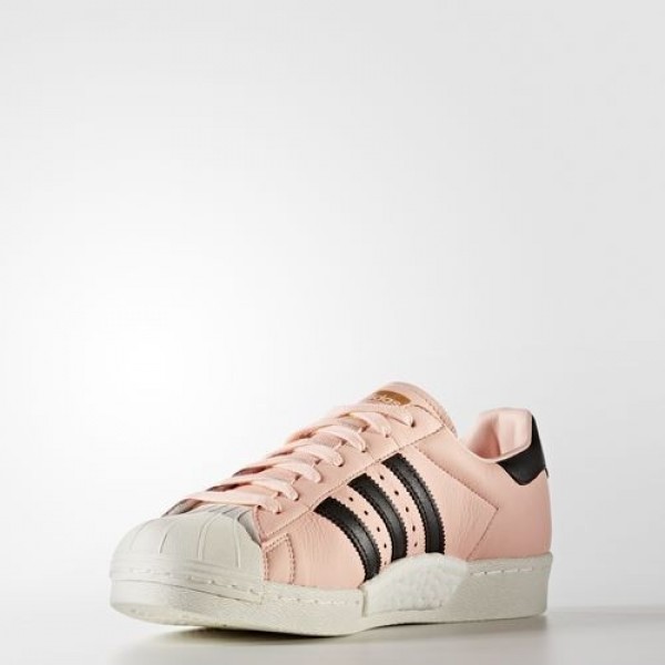 Adidas Superstar Boost Femme Haze Coral/Core Black/Off White Originals Chaussures NO: BB2731