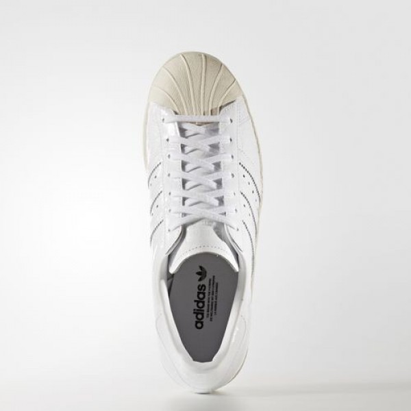 Adidas Superstar 80S Femme Footwear White/Off White Originals Chaussures NO: BB2056
