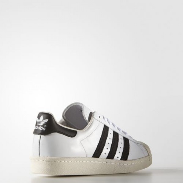 Adidas Superstar 80S Femme White/Core Black/Chalk White Originals Chaussures NO: G61070