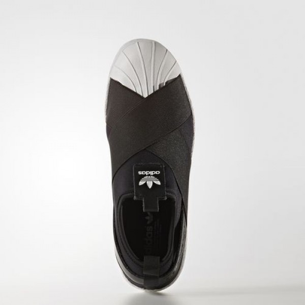 Adidas Superstar Slip-On Femme Core Black/Footwear White Originals Chaussures NO: S81337