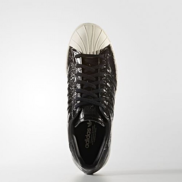 Adidas Superstar 80S Femme Core Black/Off White Originals Chaussures NO: BB2055