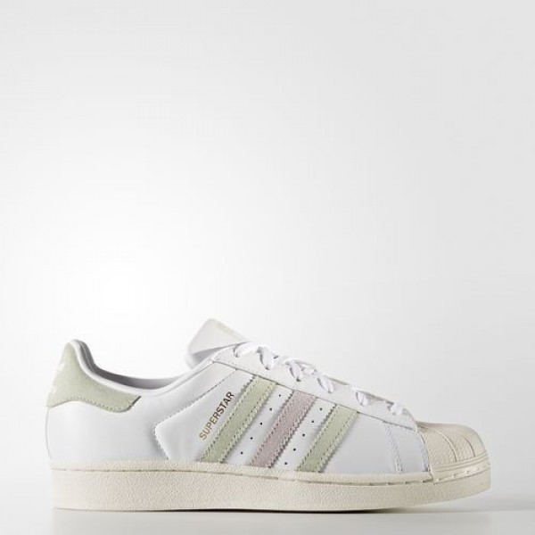 Adidas Superstar Femme Footwear White/Linen Green/...