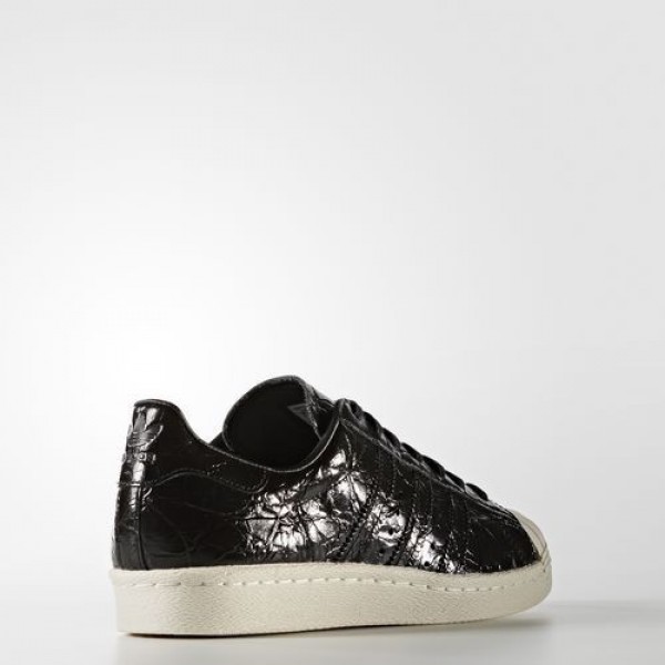 Adidas Superstar 80S Femme Core Black/Off White Originals Chaussures NO: BB2055