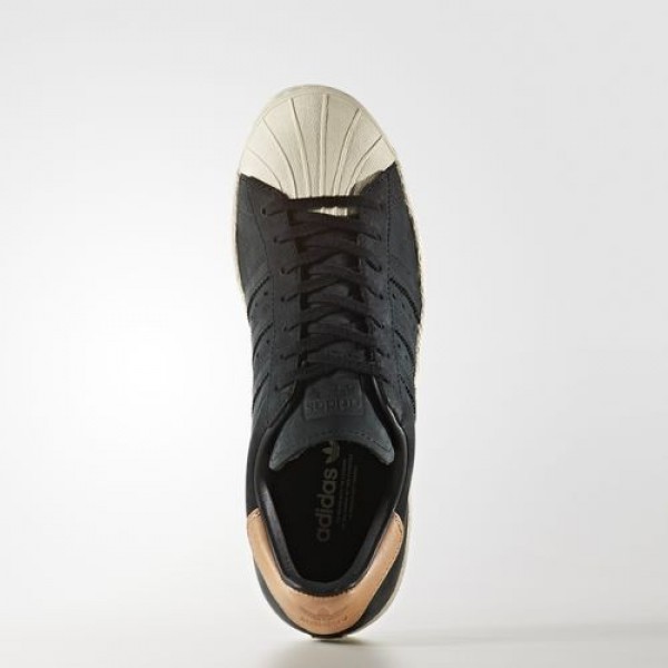 Adidas Superstar 80S Femme Core Black/Off White Originals Chaussures NO: BB2057