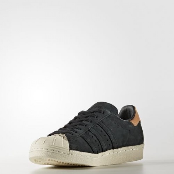 Adidas Superstar 80S Femme Core Black/Off White Originals Chaussures NO: BB2057