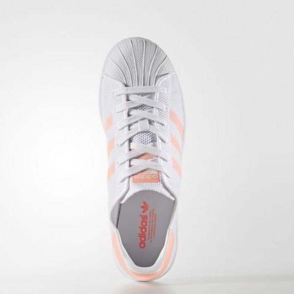 Adidas Superstar Femme Footwear White/Sun Glow Originals Chaussures NO: BA7736