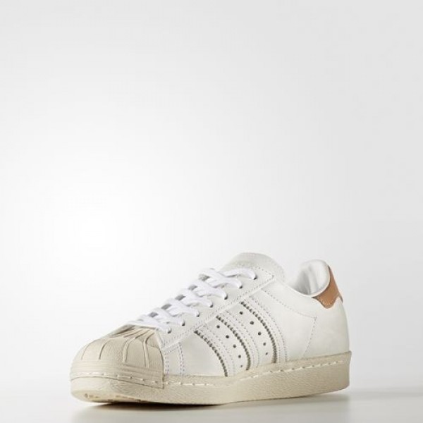 Adidas Superstar 80S Femme Footwear White/Off White Originals Chaussures NO: BB2058