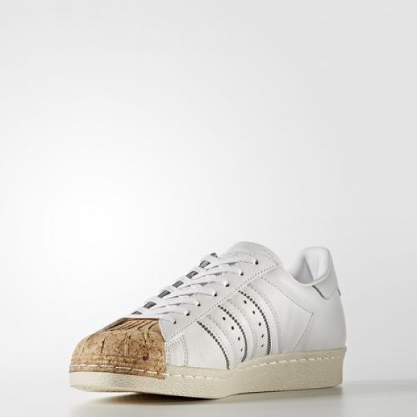Adidas Superstar 80S Femme Footwear White/Off White Originals Chaussures NO: BA7605