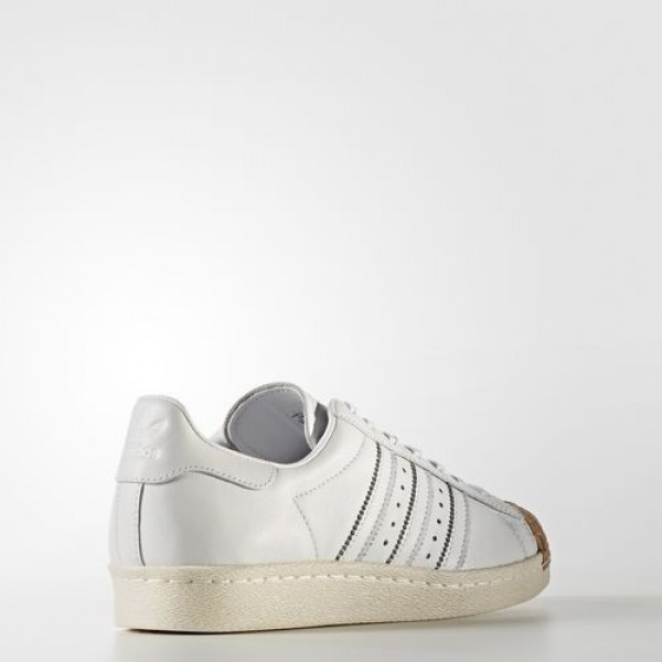 Adidas Superstar 80S Femme Footwear White/Off White Originals Chaussures NO: BA7605