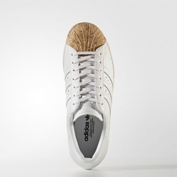 Adidas Superstar 80S Femme Footwear White/Off White Originals Chaussures NO: BA7605