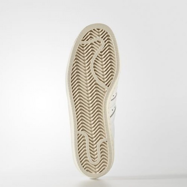Adidas Superstar 80S Femme Footwear White/Off White Originals Chaussures NO: BA7605