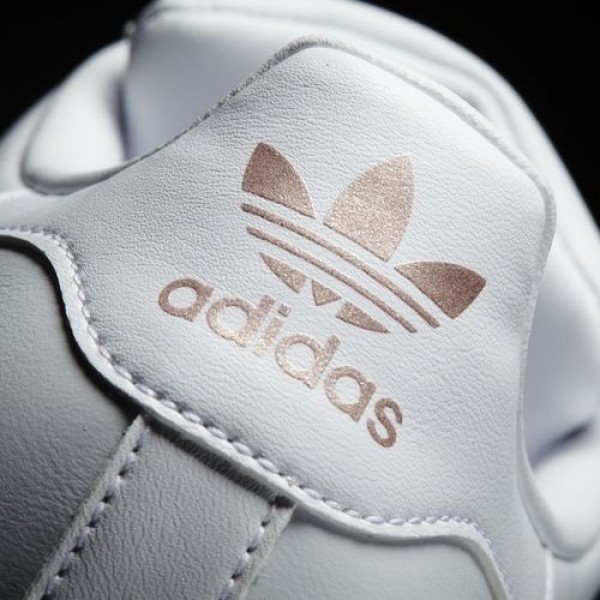 Adidas Superstar 80S Femme Footwear White/Copper Metallic Originals Chaussures NO: BY2882
