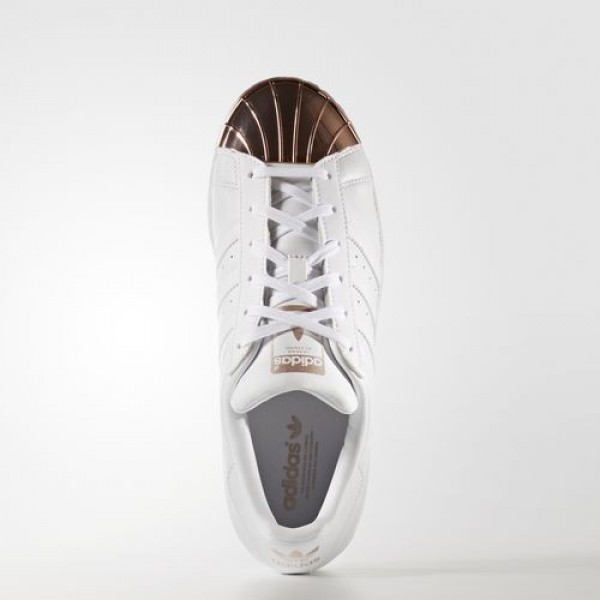 Adidas Superstar 80S Femme Footwear White/Copper Metallic Originals Chaussures NO: BY2882
