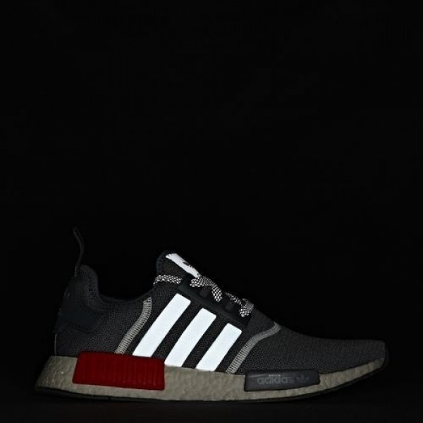 Adidas Nmd_R1 Homme Dark Grey/Dark Grey/Semi Solar Red Originals Chaussures NO: S31510