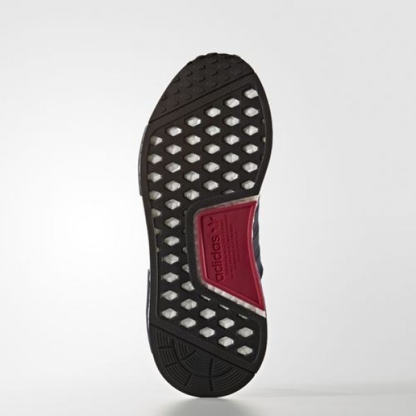 Adidas Nmd_R1 Femme Collegiate Navy/Collegiate Navy/Vintage White Originals Chaussures NO: S76011