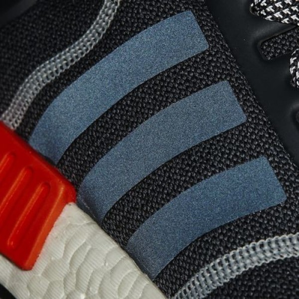 Adidas Nmd_R1 Homme Dark Grey/Dark Grey/Semi Solar Red Originals Chaussures NO: S31510