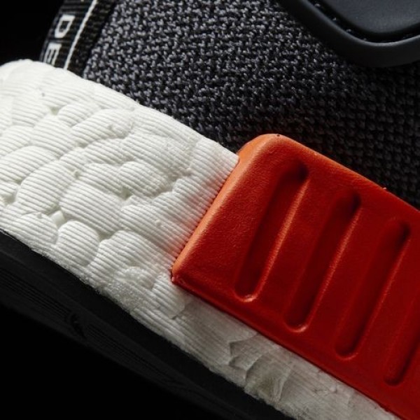 Adidas Nmd_R1 Homme Dark Grey/Dark Grey/Semi Solar Red Originals Chaussures NO: S31510