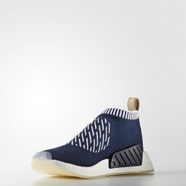 Adidas Nmd_Cs2 Homme Collegiate Navy/Footwear White/Pale Nude Originals Chaussures NO: BA7189