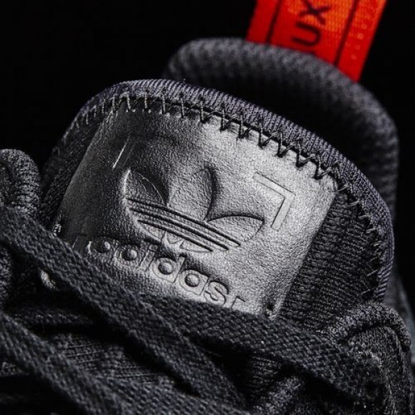 Adidas Nmd_R2 Primeknit Homme Core Black/Core Red Originals Chaussures NO: BA7252