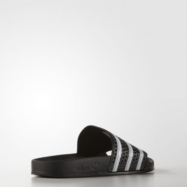Adidas Sandales Adilette Homme Core Black/White Originals Chaussures NO: 280647