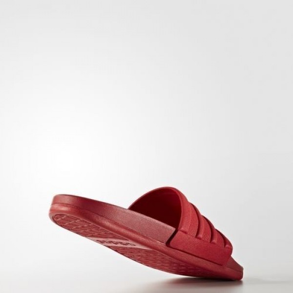 Adidas Sandale Adilette Cloudfoam Plus Mono Femme Scarlet Natation Chaussures NO: BB4541