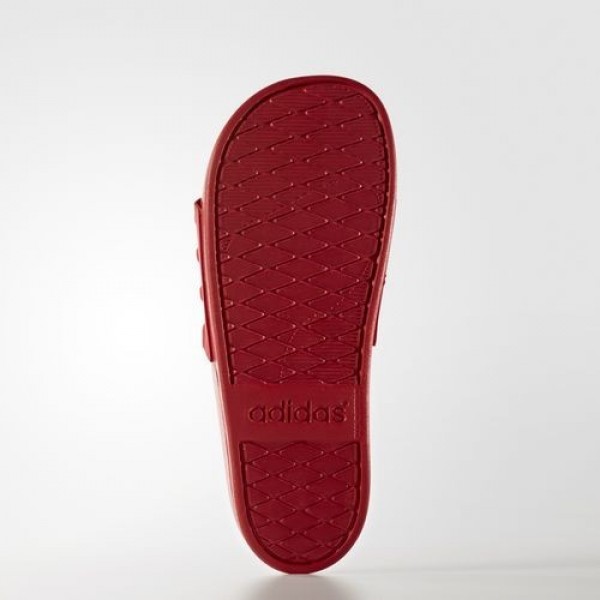 Adidas Sandale Adilette Cloudfoam Plus Mono Femme Scarlet Natation Chaussures NO: BB4541