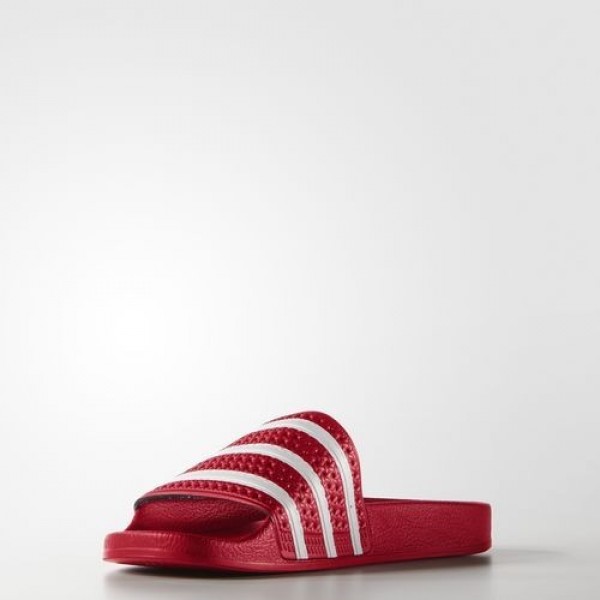 Adidas Sandale Adilette Femme Scarlet/White Originals Chaussures NO: 288193