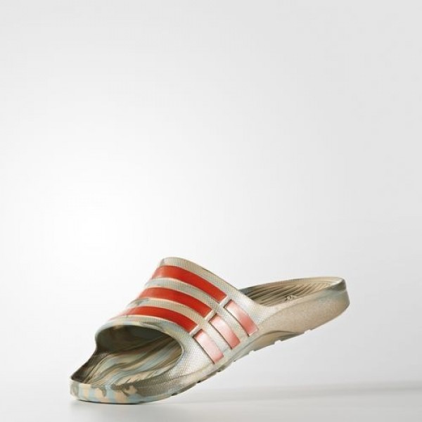Adidas Sandale Duramo Femme Linen Khaki/Energy/Trace Cargo Natation Chaussures NO: BA8787